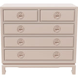 36" Unfinished 5 Drawer Vintage Dresser #08771