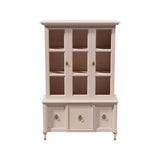 44" Unfinished 5 Door Century Vintage Hutch #08373