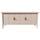 72" Unfinished 4 Door Vintage Buffet #08842