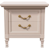 26" Unfinished 2 Drawer Dixie Vintage Single Nightstand #08804