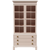 34" Unfinished 2 Door 3 Drawer Vintage Hutch #08803