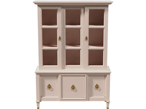 50" Unfinished 5 Door Vintage Hutch #08546