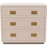 32" Unfinished 3 Drawer Henredon Vintage Dresser #08808
