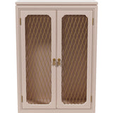 31" Unfinished 2 Door Vintage Hutch Top #08629