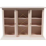 50" Unfinished 2 Door Vintage Hutch Top #08787