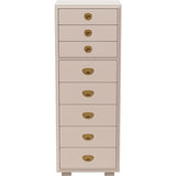 20.75" Unfinished 7 Drawer Drexel Vintage Tallboy #08572