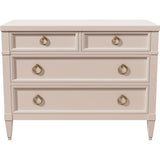 38" Unfinished 3 Drawer Baker Furniture Vintage Dresser #08785