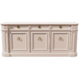 72" Unfinished 3 Door 3 Drawer Drexel Vintage Buffet #08860