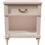 19" Unfinished 1 Drawer CenTury Vintage Single Nightstand #08442
