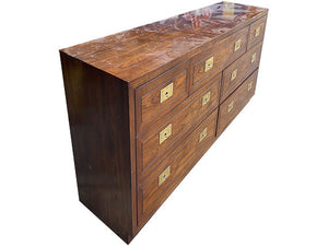 72" Unfinished 7 Drawer Henredon Vintage Dresser #08331