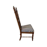 20" Unfinished Vintage Chair Set of 6 #08353
