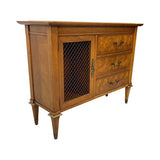 36" Unfinished 2 Drawer 1 Door Vintage Buffet #08327