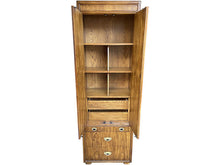 Load image into Gallery viewer, 26&quot; Unfinished 2 Door 3 Drawer Drexel Vintage Hutch #08453
