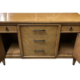 54" Unfinished 2 Door 5 Drawer John M.Smyth Company Vintage Buffet #08365