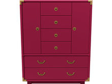 Load image into Gallery viewer, 42.5&quot; Unfinished 6 Drawer 2 Door Drexel Vintage Tallboy #08228

