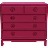 36" Unfinished 5 Drawer Vintage Dresser #08770