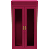26" Unfinished 2 Door Vintage Hutch Top Set of 2 #08805