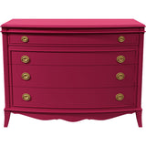 47" Unfinished 4 Drawer Vintage Dresser #08653