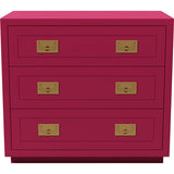 32" Unfinished 3 Drawer Henredon Vintage Dresser #08808