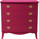 32" Unfinished 4 Drawer Vintage Dresser #08731