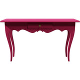 54" Unfinished 1 Drawer Hekman Vintage Console Table #08786