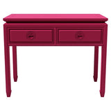 32" Unfinished 2 Drawer Vintage Table #08423
