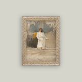 Christ Framed Antique Art