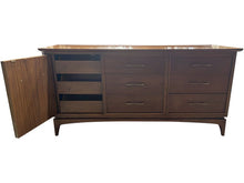 Load image into Gallery viewer, 64&quot; Unfinished 6 Drawer 1 Door Vintage Buffet #08263
