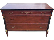 Load image into Gallery viewer, 49&quot; Unfinished 3 Drawer Vintage Dresser #08305
