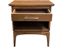 Load image into Gallery viewer, 23&quot; Unfinished 1 Drawer Kent-Coffey Vintage Single Nightstand #08420
