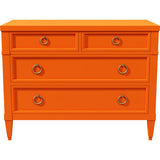 38" Unfinished 3 Drawer Baker Furniture Vintage Dresser #08785