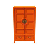 42" Unfinished 2 Door 2 Drawer Century Vintage Cabinet #08320