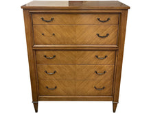 Load image into Gallery viewer, 38&quot; Unfinished 5 Drawer Century Vintage Tallboy #08255
