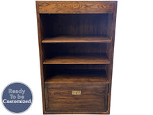 Load image into Gallery viewer, 32&quot; Unfinished 1 Door Vintage Hutch #08342

