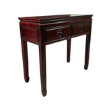 32" Unfinished 2 Drawer Vintage Table #08423