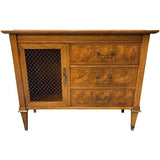 36" Unfinished 2 Drawer 1 Door Vintage Buffet #08327