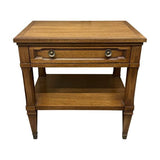 22.5" Unfinished 1 Drawer Drexel Vintage Single Nightstand #08410