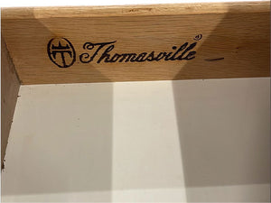 30" Unfinished 3 Drawer Thomasville Vintage Bamboo Style Dresser #08326