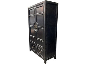 42" Unfinished 2 Door 2 Drawer Century Vintage Cabinet #08320