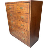 38" Unfinished 5 Drawer Vintage Tallboy #07923