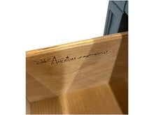 Load image into Gallery viewer, 76&quot; Finished Hunter Satin 2 Door 6 Drawer American Of Martinsville Vintage Buffet #08351
