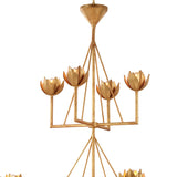 Alberto Large Two Tier Chandelier