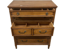 Load image into Gallery viewer, 38&quot; Unfinished 5 Drawer Drexel Vintage Tallboy #08409
