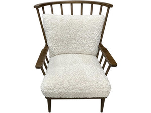 34" Graham Sheep Fabric Chair
