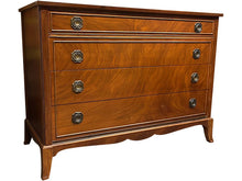 Load image into Gallery viewer, 46.5&quot; Unfinished 4 Drawer Vintage Dresser #08301
