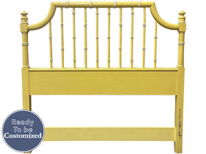 41" Unfinished Vintage Bamboo Style Twin Headboard #08382
