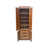 26" Unfinished 4 Door Vintage Henredon Hutch #08217