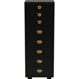 20.75" Unfinished 7 Drawer Drexel Vintage Tallboy #08572