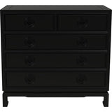 36" Unfinished 5 Drawer Vintage Dresser #08771
