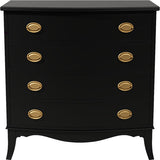 32" Unfinished 4 Drawer Vintage Dresser #08731